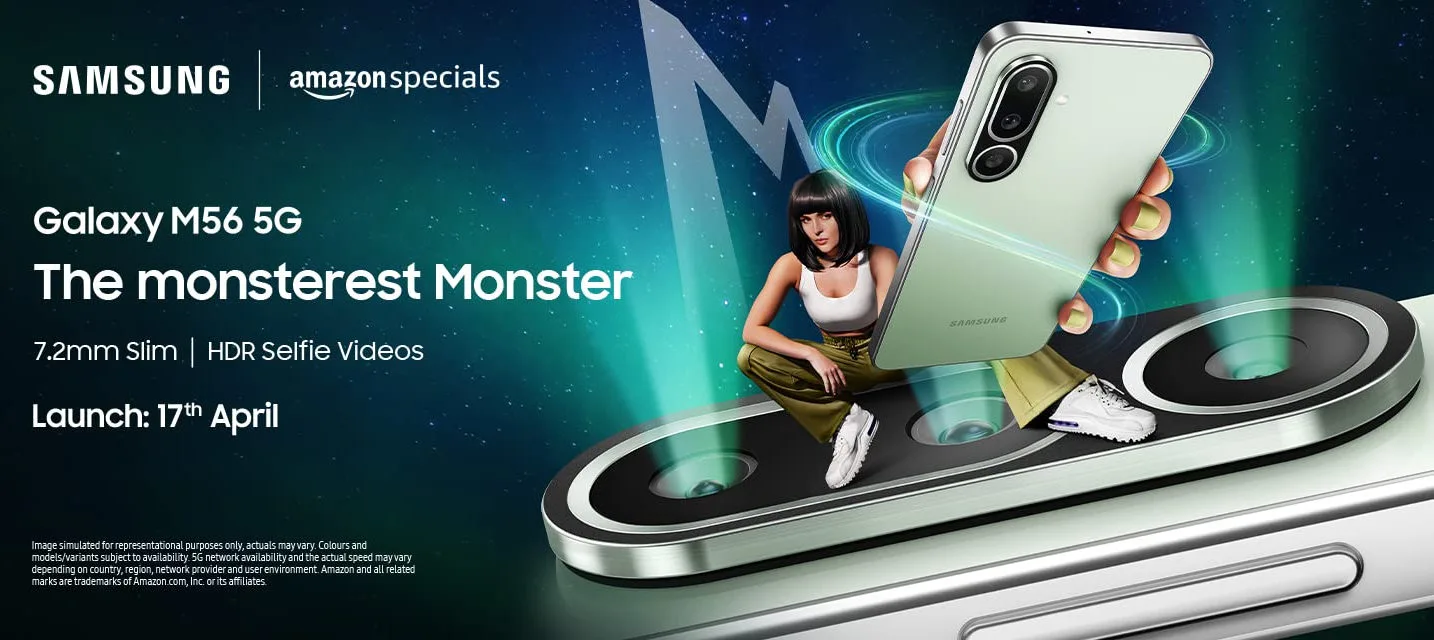 Samsung Galaxy M56 5G Launching in India on April 17