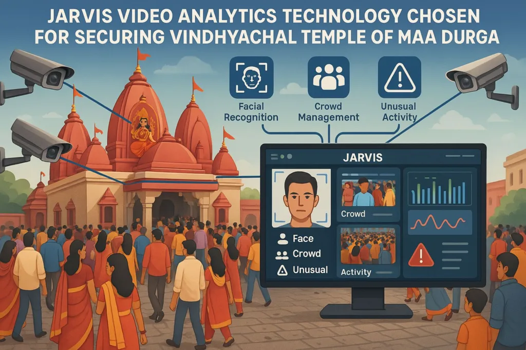 JARVIS: UP Govt Adopts AI Video Analytics Technology to Protect Maa Durga and her Devotees in Vindhyachal Temple
