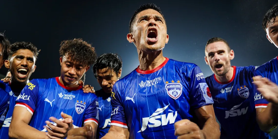 ISL 2024-25: Sunil Chhetri's Last-Gasp Heroics Propel Bengaluru FC Into ISL Final Despite Second-Leg Loss