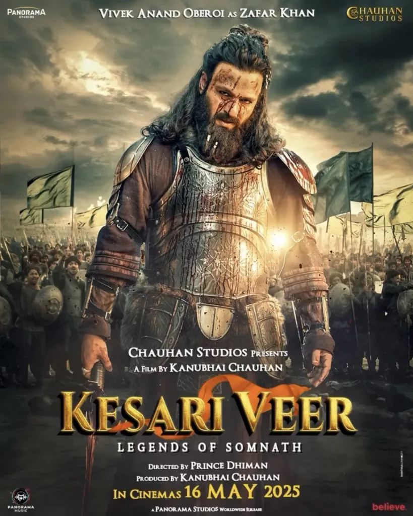 Vivek Oberoi Suniel Shetty Transforms into Fearless Vegda Ji in ‘Kesari Veer: Legends of Somnath’ Motion Poster Reveal