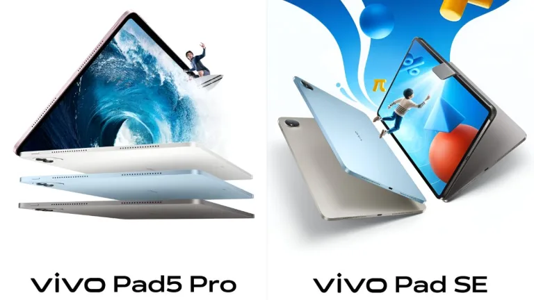 Vivo Pad5 Pro and Pad SE Launched in China from ₹11,659