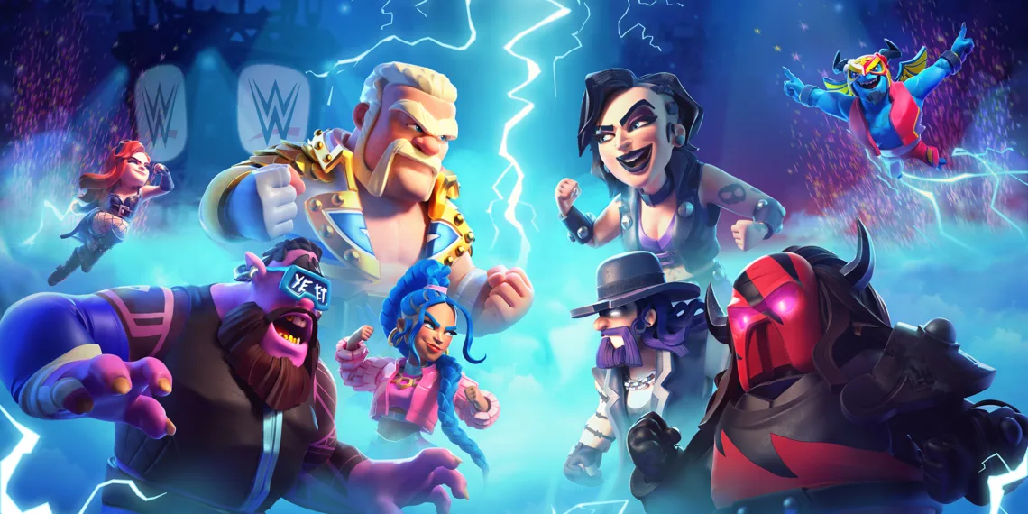 WWE Superstars take over Clash Of Clans ahead of Wrestlemania 41