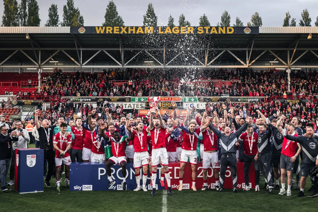 Wrexham AFC Wrexham's Hollywood Fairytale: Historic Promotion to the Championship Secured