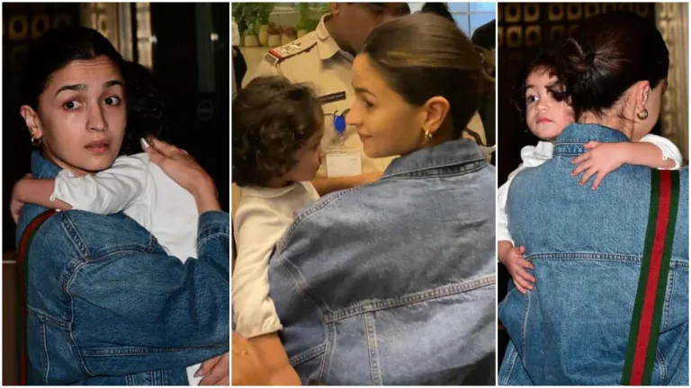Alia Bhatt Channels K-Drama Chic in Slit Dress, Ranbir Rocks K-Pop Cool at Mumbai Airport