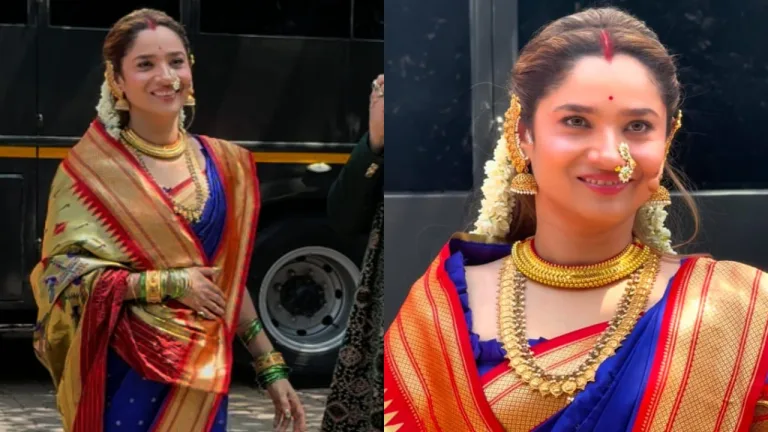Ankita Lokhande Paithani Saree Masterclass: Maharashtrian Elegance Redefined in 2025