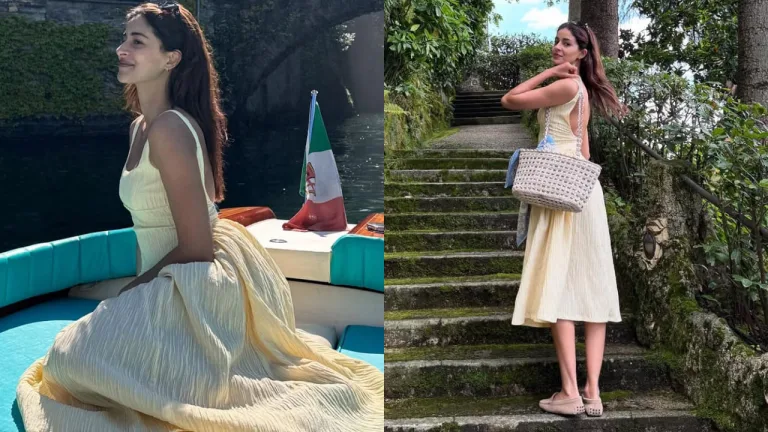 Ananya Panday Italian Dream: Mastering Vacation Chic with a Rs 6,48,100 Chanel Tote