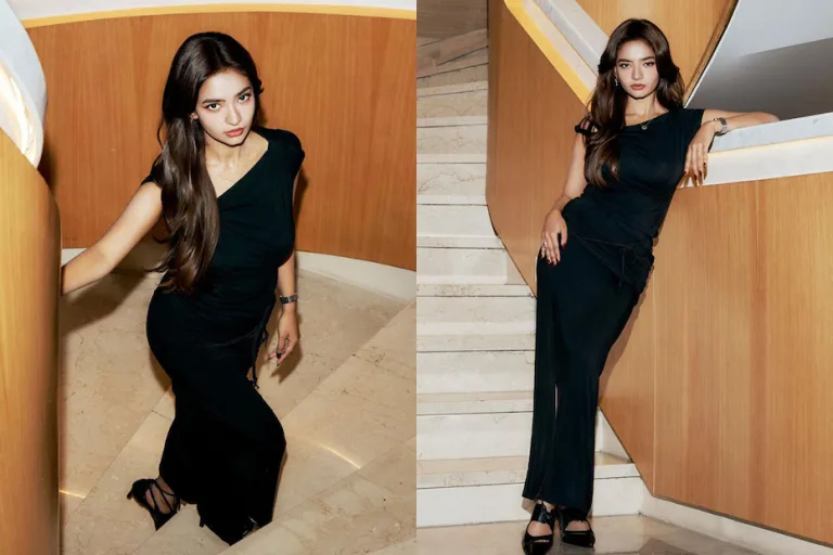 Anushka Sen Black Body-Con Dress: The Ultimate Fashion Statement of 2025