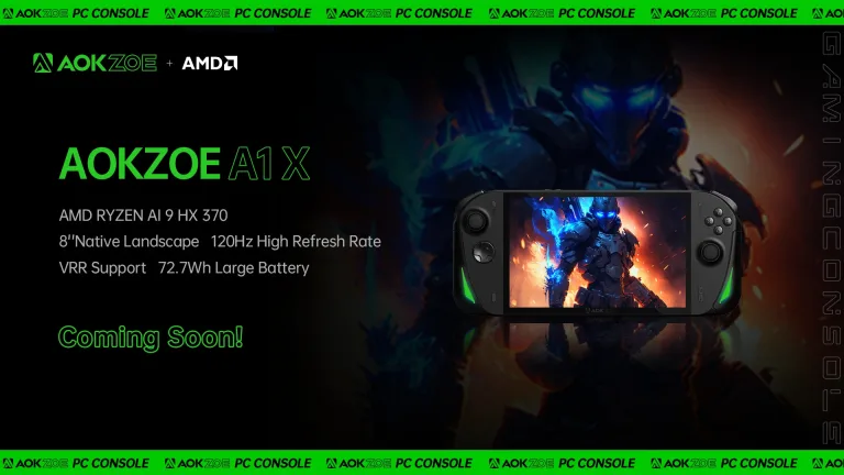 AOKZOE A1X: Revolutionizing Portable Gaming with AMD Ryzen Power
