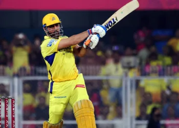 Cricket - Indian Premier League - IPL - Rajasthan Royals v Chennai Super Kings - ACA Stadium, Guwahati, India - March 30, 2025  Chennai Super Kings' MS Dhoni in action REUTERS/Stringer