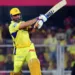 Cricket - Indian Premier League - IPL - Rajasthan Royals v Chennai Super Kings - ACA Stadium, Guwahati, India - March 30, 2025 Chennai Super Kings' MS Dhoni in action REUTERS/Stringer