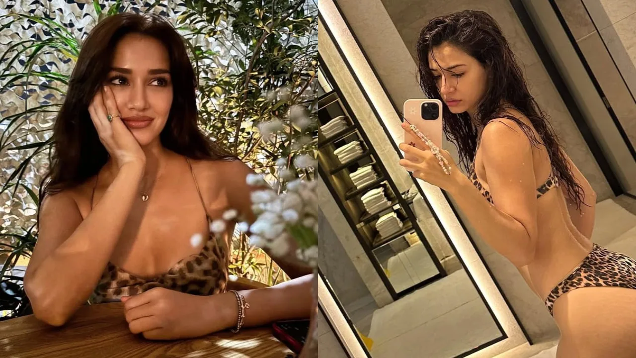 Disha Patani Wild Side: Slip Dress to Bikini, Her Animal Print Obsession is Fashion Goals