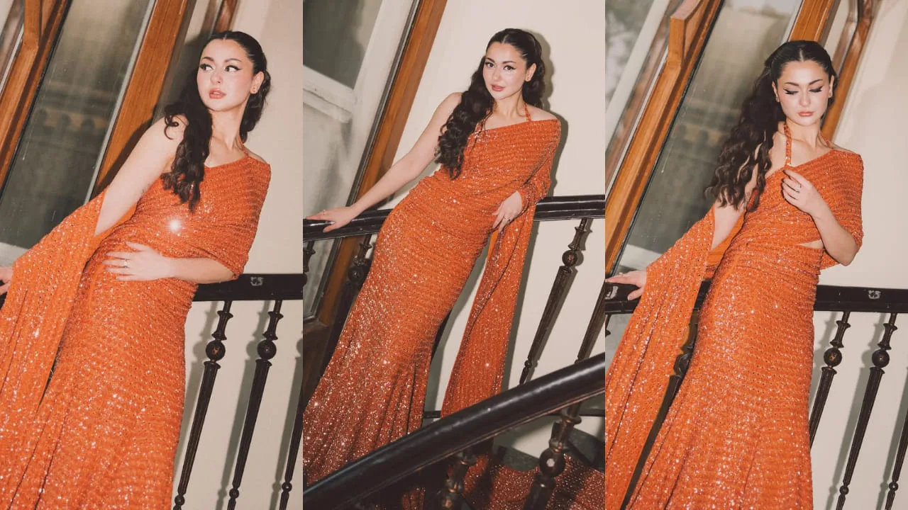 Hania Aamir Rs 3,85,000 Arpita Mehta Saree: Redefining Desi Glam with a Halter Neck Twist