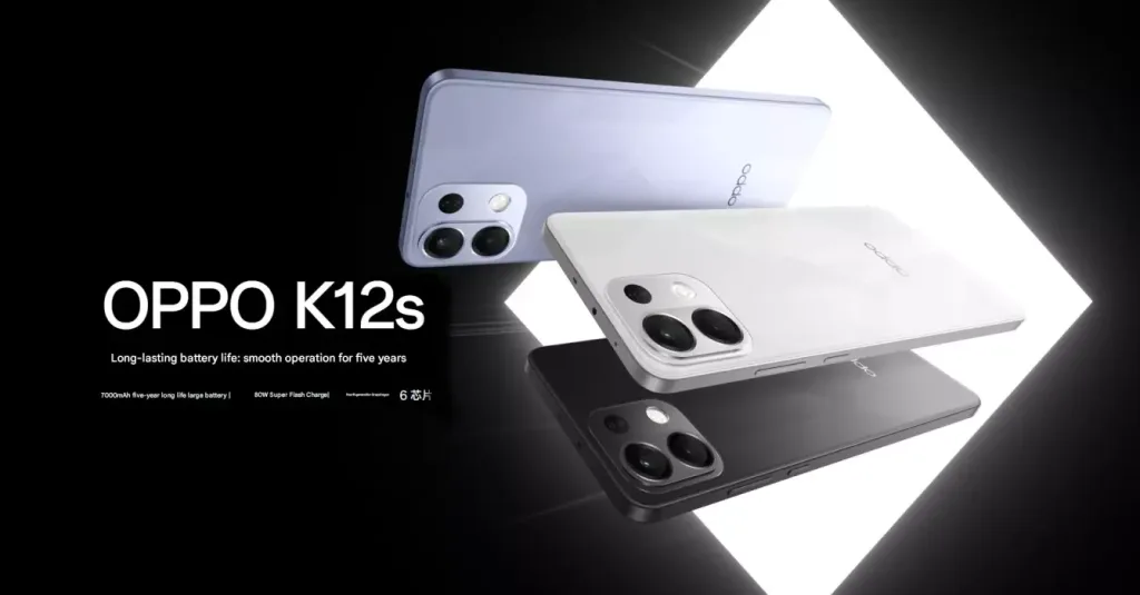 OPPO K12s Announced with 120Hz AMOLED, 12GB RAM, 7000mAh Battery