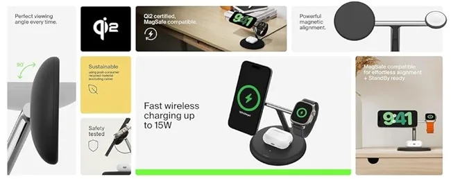 Belkin Unveils Qi2 Wireless Chargers in India