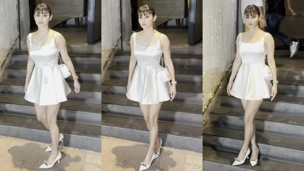 image 1802 Mouni Roy Ethereal White Ensemble: A Masterclass in Vintage Glamour