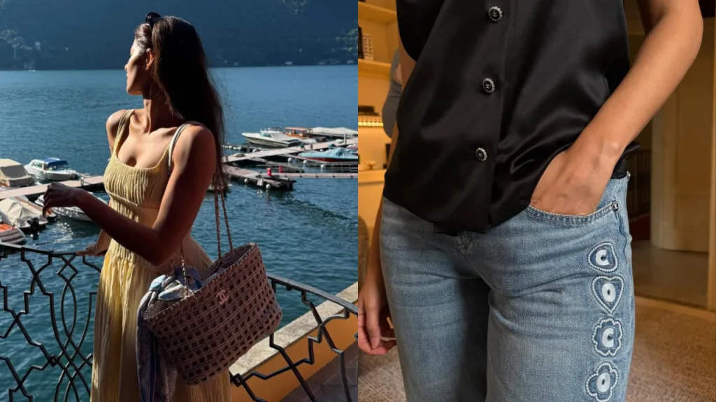 Ananya Panday Italian Dream: Mastering Vacation Chic with a Rs 6,48,100 Chanel Tote 1 Ananya Panday