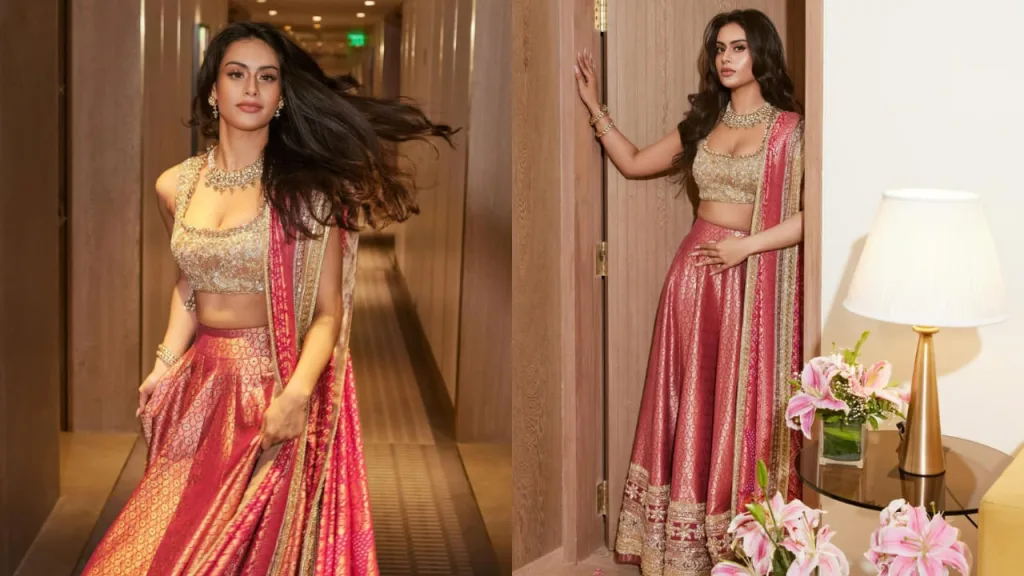 Nysa Devgan Stuns in Rs 6,75,000 Manish Malhotra Lehenga: The Ultimate Wedding Season Look 1 Nysa Devgan