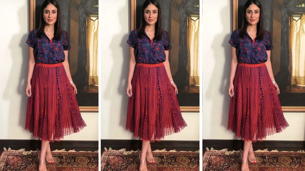 Skirt and Shirt Styling Mastery: Celebrity-Inspired Looks from Kareena, Priyanka, and Mira Kapoor 1 image 1909 Skirt and Shirt Styling Mastery: Celebrity-Inspired Looks from Kareena, Priyanka, and Mira Kapoor