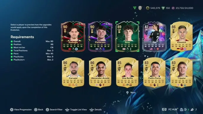 image 1954 EA FC25 Regista Evolution: Mastering the Midfield Maestro in Ultimate Team
