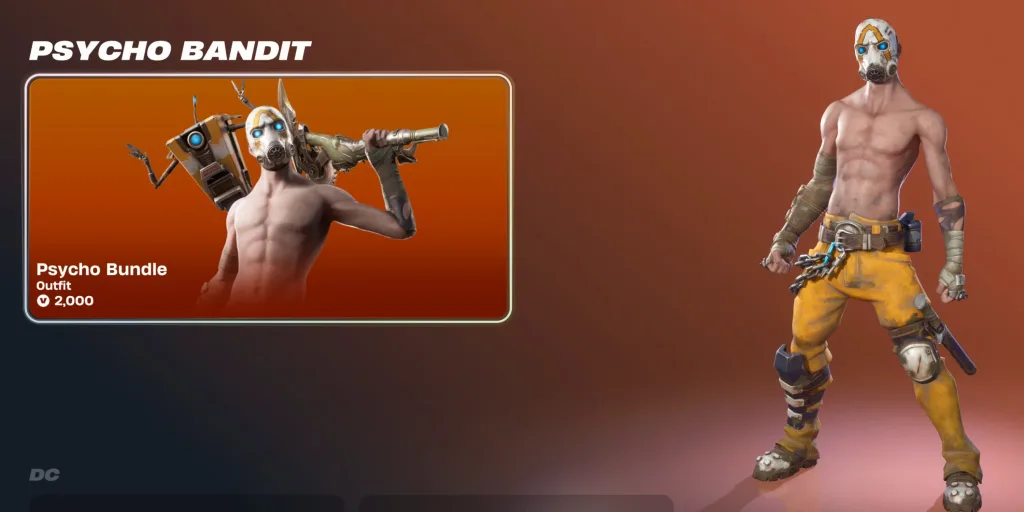Psycho Bandit Skin in Fortnite: Your Ultimate Guide to Snagging Borderlands Free 3 image 1976 Psycho Bandit Skin in Fortnite: Your Ultimate Guide to Snagging Borderlands Free