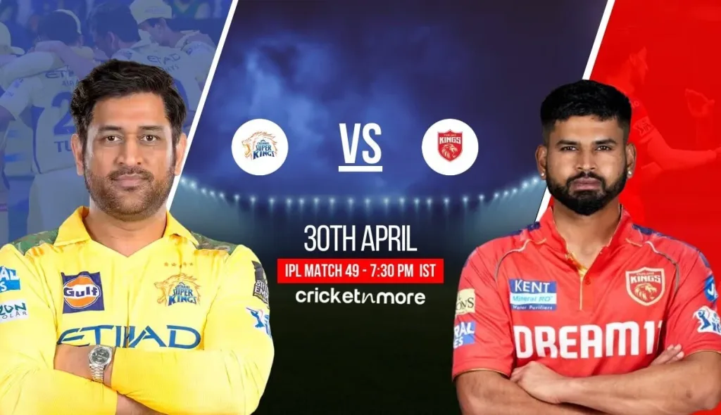 image 1990 CSK vs PBKS IPL 2025: Ultimate Guide to Match 49 Prediction, Dream11 Tips, and Team Analysis