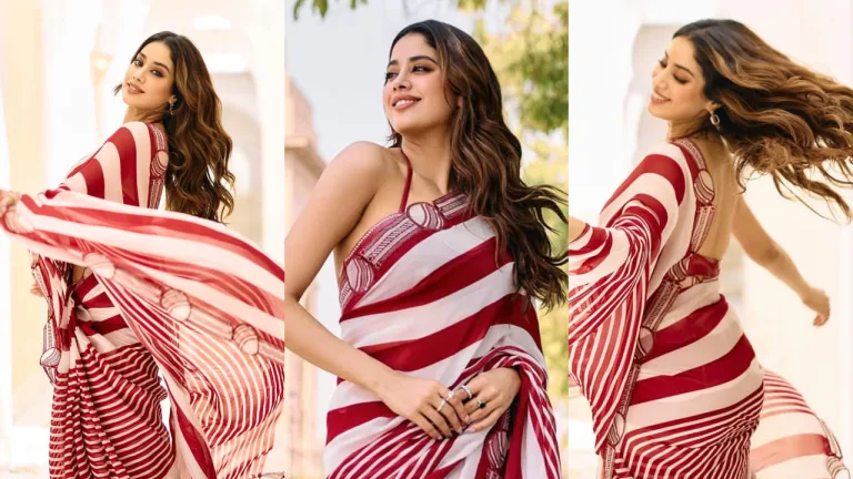 Top 3 Bollywood Red Striped Saree: The Ultimate Fashion Chameleon for Every Occasion