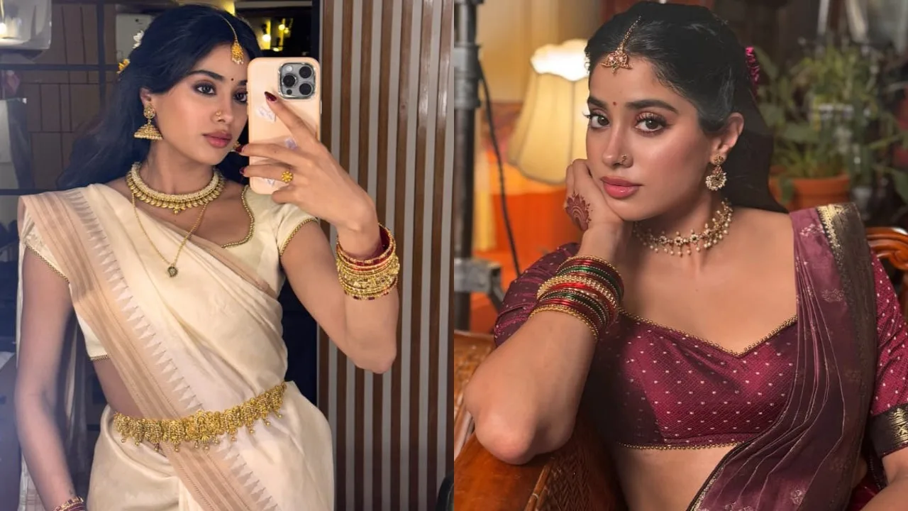 Janhvi Kapoor South Indian Goddess Look: 5-Step Guide to Perfect Ethnic Makeup and Jewelry