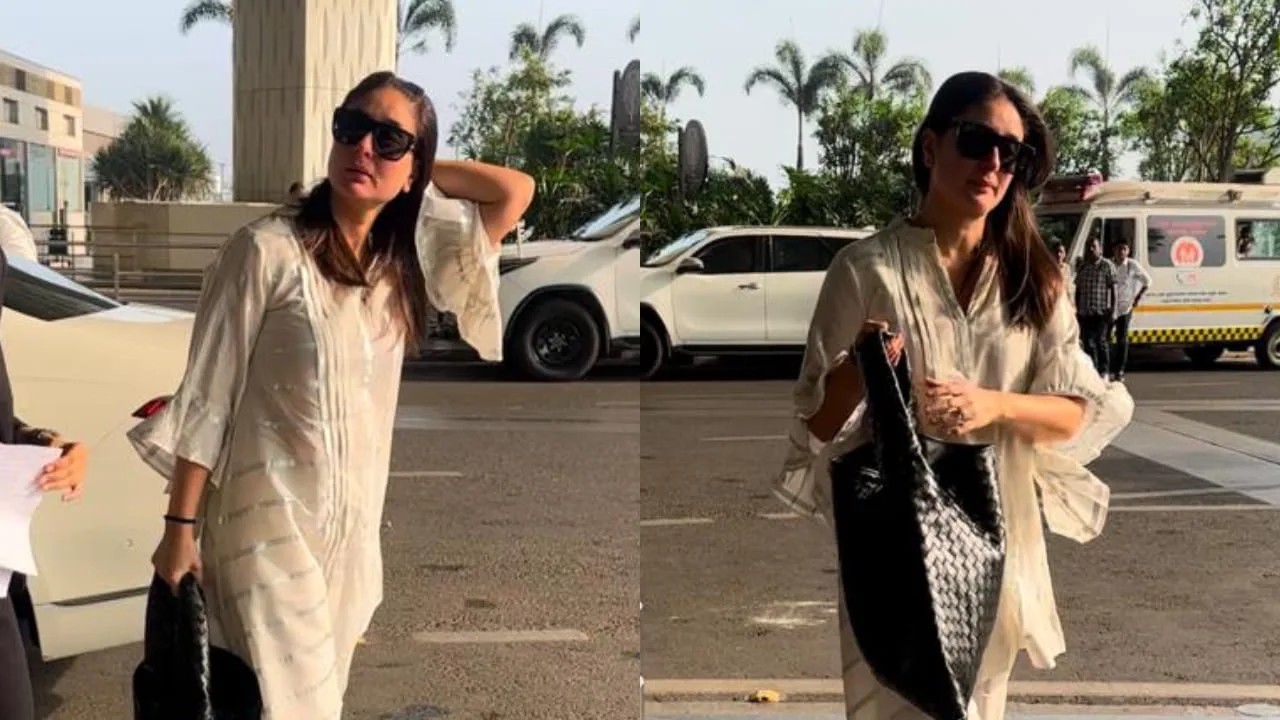 Kareena Kapoor Airport Elegance: Redefining Desi Chic with a Bottega Veneta Twist