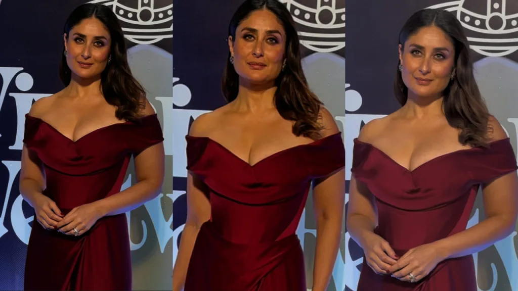 krresv 2 Kareena Kapoor Khan Slays in Custom Vivienne Westwood Slit Gown at Mumbai Fashion Extravaganza
