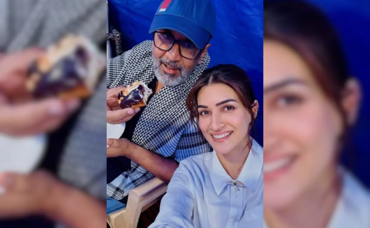 Kriti Sanon ‘Tere Ishq Mein’ BTS Photos Reveal Her March Adventures on Film Set