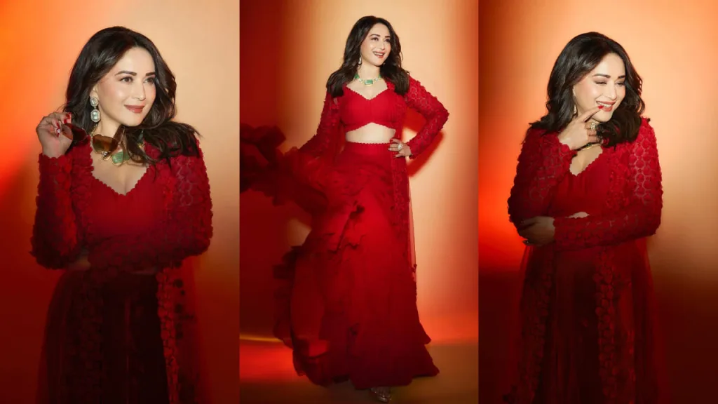 madhusu 3 Madhuri Dixit: Redefining Indo-Western Fashion in 2025