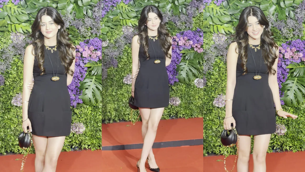 Naomika Saran Stuns in Black Bodycon: Dimple Kapadia Granddaughter Turns Heads