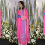 Sonali Bendre Stuns at Arpita Khan’s Eid Bash: Pink Elegance Meets Jimmy Choo Chic