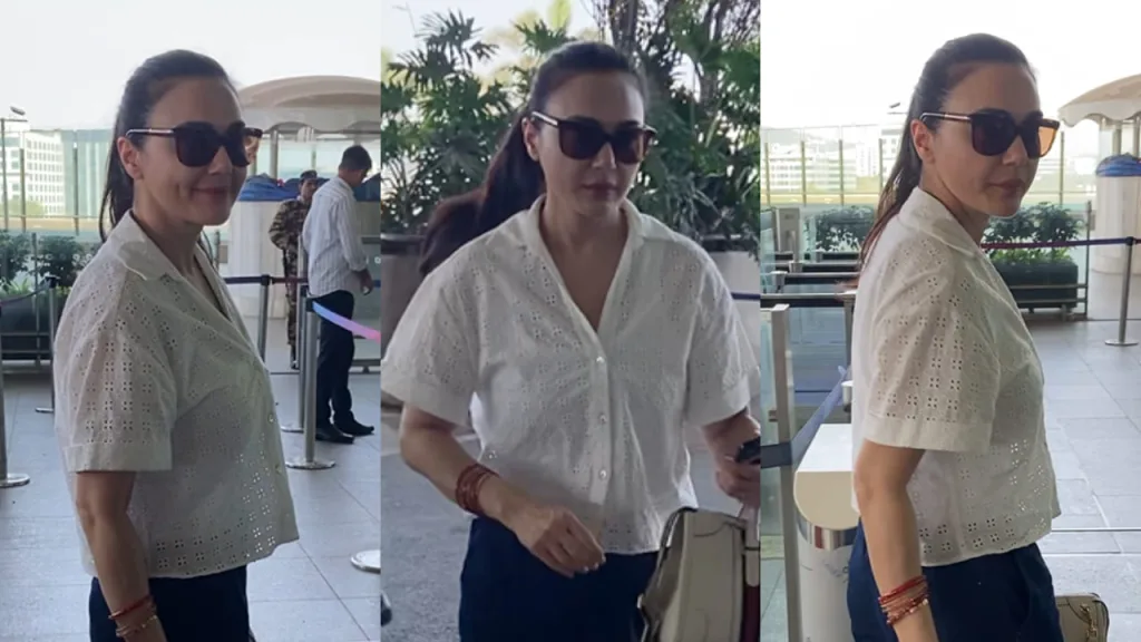 Preity Zinta Airport Style: A Masterclass in Effortless Elegance 1 Preity Zinta