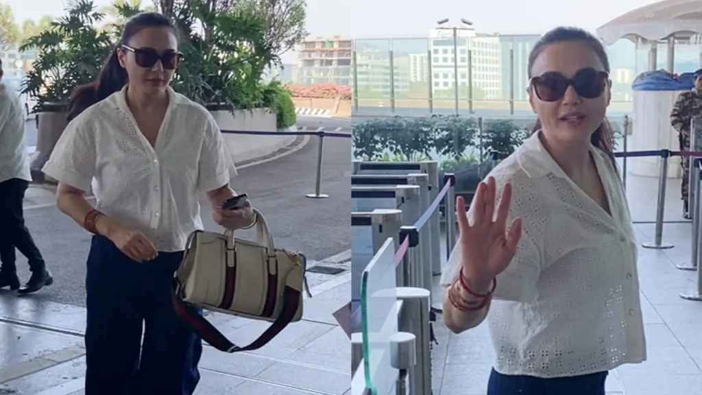 Preity Zinta Airport Style: A Masterclass in Effortless Elegance 2 perer 2 Preity Zinta Airport Style: A Masterclass in Effortless Elegance
