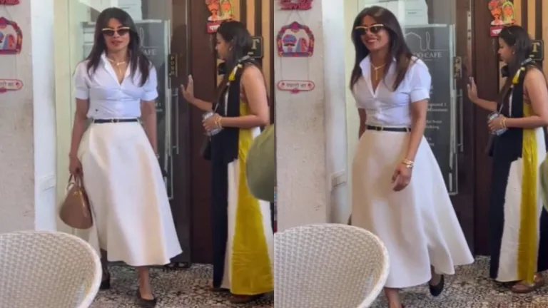 Priyanka Chopra Chic Take on Business Casual: A Power Look in Jaipur