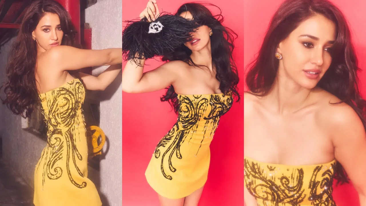 Disha Patani Manga Magic: Decoding the Rs 22,000 Yellow Tube Dress Moment
