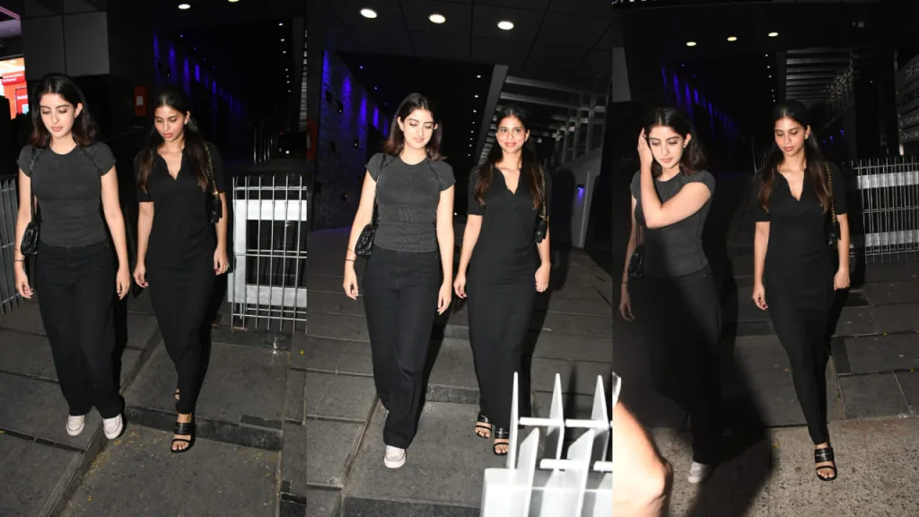 suhhag 2 Suhana Khan and Navya Nanda Monochrome Mastery: Inside the Viral Meet-Up That Showcases Gen-Z Style