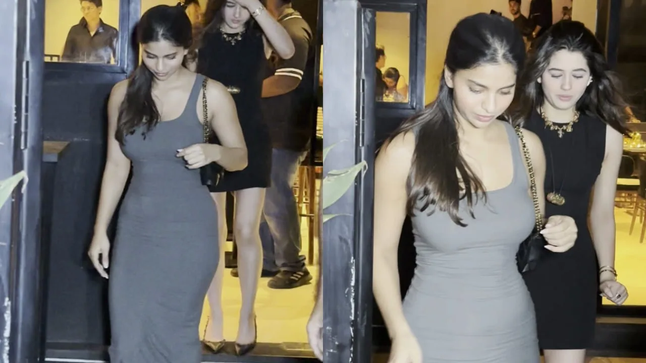 Suhana Khan Gray Bodycon Look: Mastering Effortless Luxury with Chanel