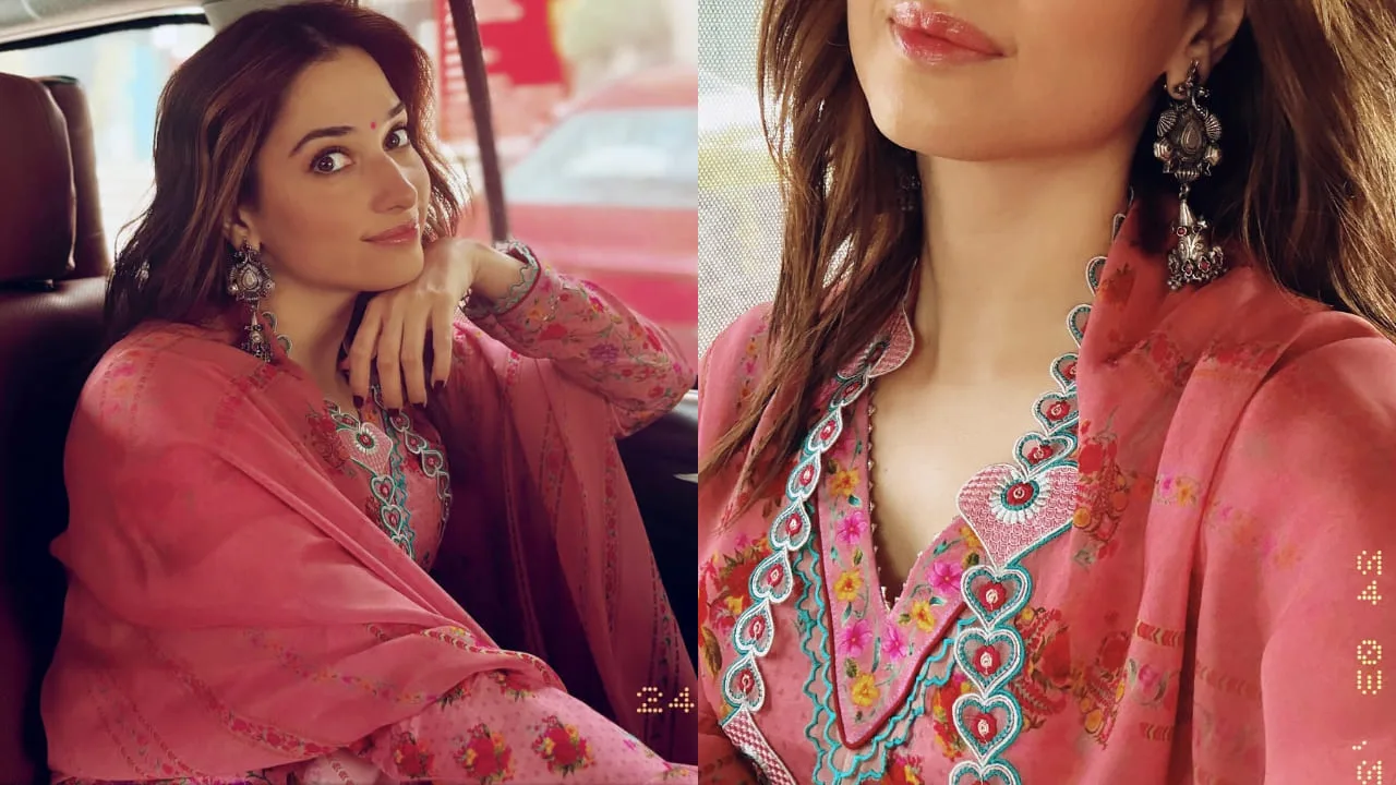Ethnic Elegance Redefined: Tamannaah Bhatia Heartfelt Torani Kurta Magic