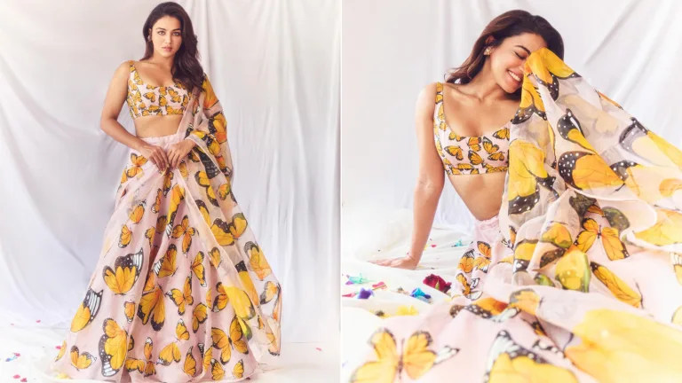 Wamiqa Gabbi: Redefining Ethnic Elegance with Butterfly Charm