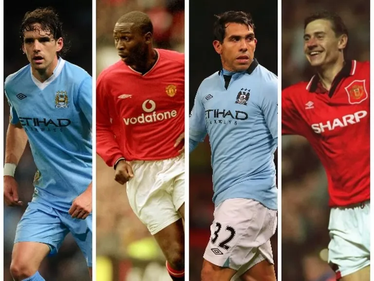 Top 5 Footballers Who Played for Both Manchester United and Manchester City