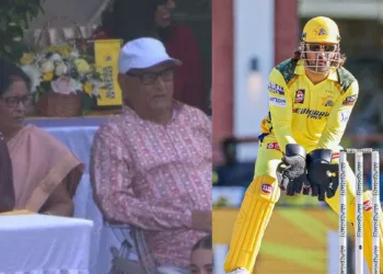 MS Dhoni’s Retirement Rumours Heat Up After Parents Show Up for CSK vs DC Match