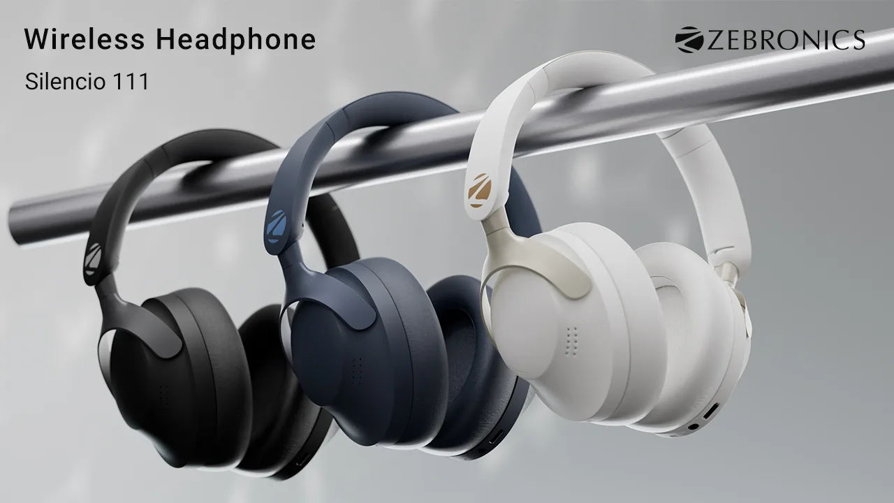 Zebronics Silencio 111: Premium ANC Headphones Under ₹3K