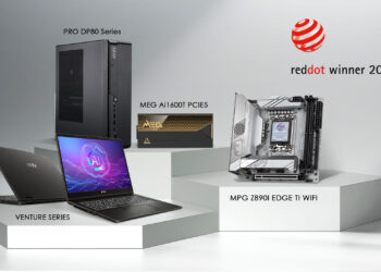 MSI Shines Bright at 2025 Red Dot Design Awards