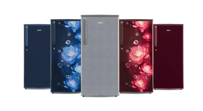 190 Ltr AKAI New Series OF Direct Cool Refrigerators AKAI Enters the Fridge Game: New Direct Cool Refrigerators Designed for Indian Homes