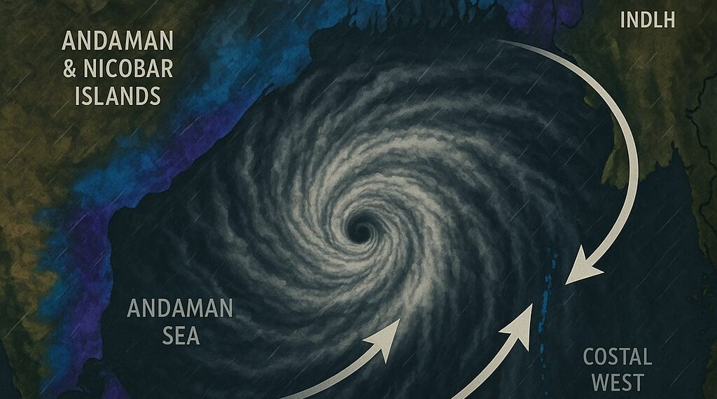 Cyclone Shakti Brews Over Andaman Sea: IMD Warns of Heavy Rains as Monsoon Advances