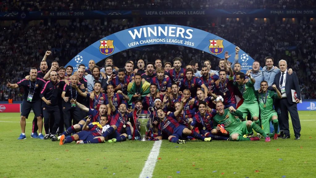 Barcelona 14/15 juventus 14/15 final liga de campeones