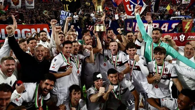 Bologna coppa italia 2024 win xd