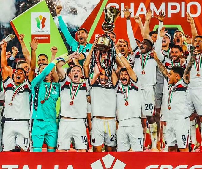 Bologna coppa italia 2024 win zs